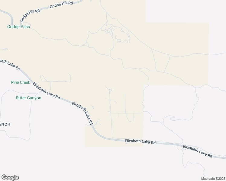 map of restaurants, bars, coffee shops, grocery stores, and more near 5707 Elizabeth Lake Road in Leona Valley