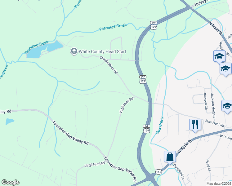 map of restaurants, bars, coffee shops, grocery stores, and more near in Cleveland