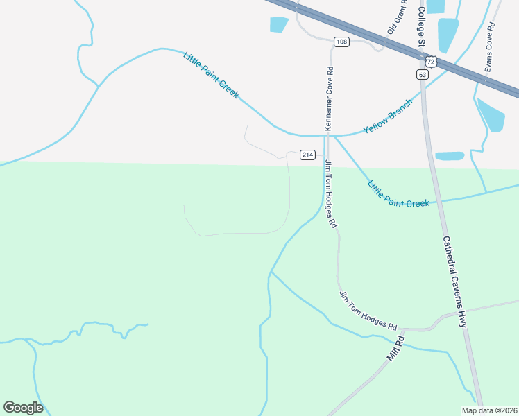 map of restaurants, bars, coffee shops, grocery stores, and more near 557 County Road 214 in Woodville