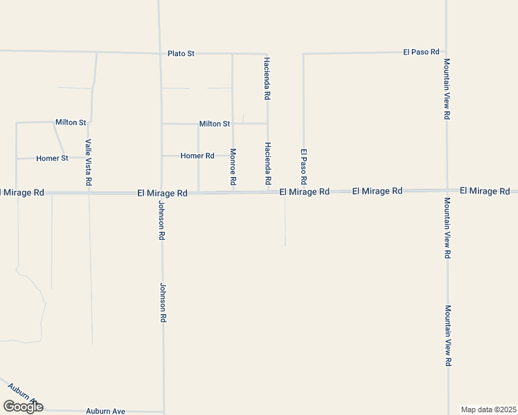 map of restaurants, bars, coffee shops, grocery stores, and more near 5155 El Mirage Road in Adelanto
