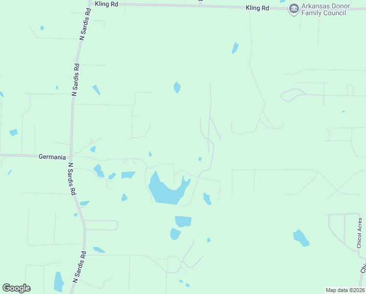 map of restaurants, bars, coffee shops, grocery stores, and more near 9620 Lake Valley Circle in Saline County