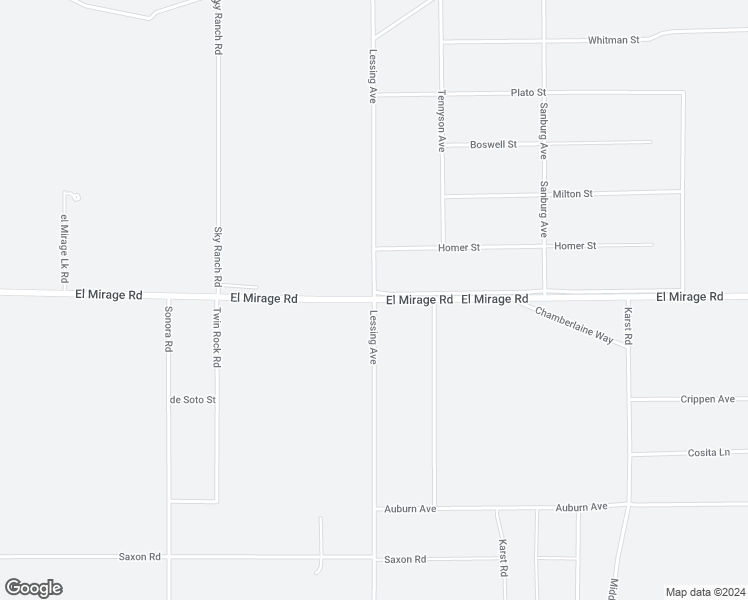 map of restaurants, bars, coffee shops, grocery stores, and more near Lessing Avenue in Adelanto
