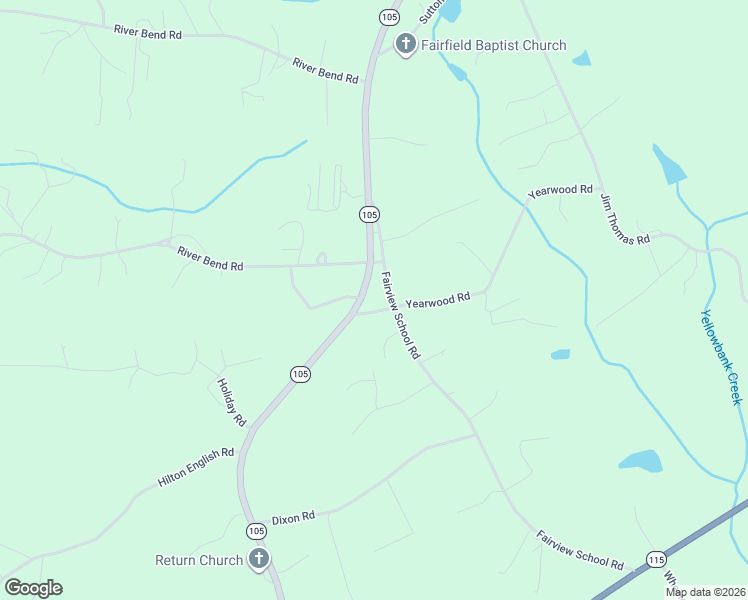 map of restaurants, bars, coffee shops, grocery stores, and more near 1127 Fairview School Road in Demorest