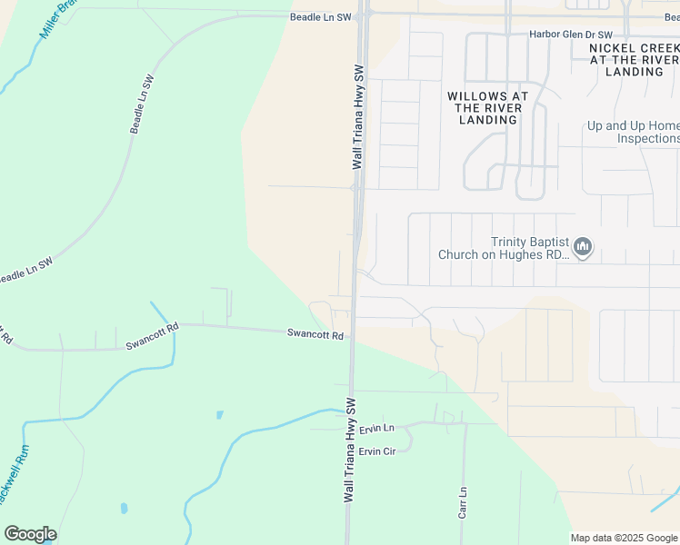 map of restaurants, bars, coffee shops, grocery stores, and more near 107 James Parcus Circle in Madison