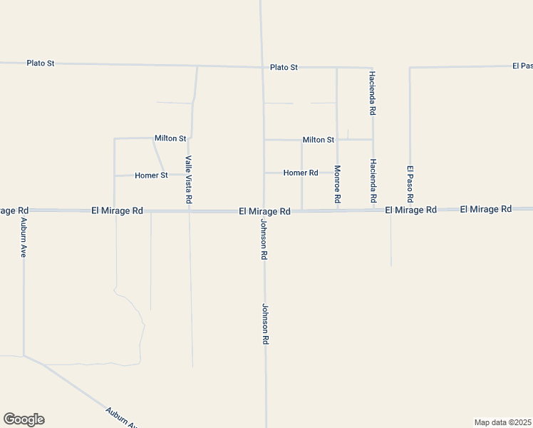 map of restaurants, bars, coffee shops, grocery stores, and more near 4901 El Mirage Road in Adelanto