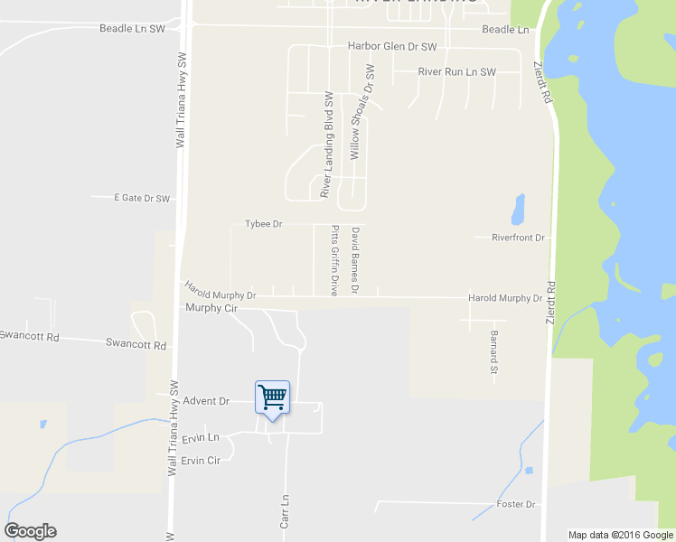 map of restaurants, bars, coffee shops, grocery stores, and more near 113 Pitts Griffin Drive in Madison