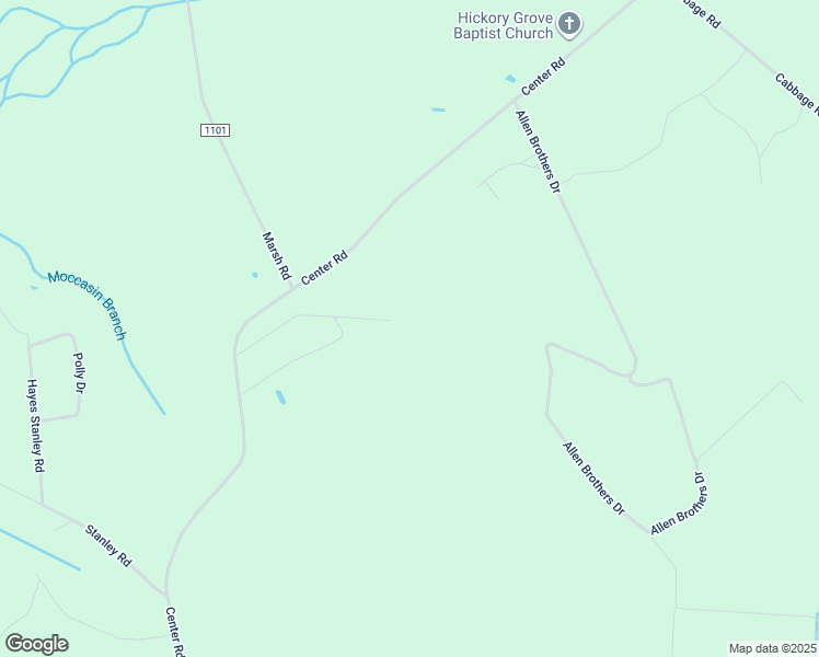 map of restaurants, bars, coffee shops, grocery stores, and more near 7433 Center Road in Bladenboro