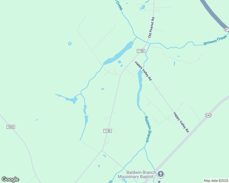 map of restaurants, bars, coffee shops, grocery stores, and more near 3126 Peanut Plant Road in Elizabethtown