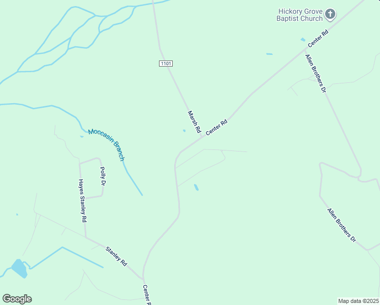 map of restaurants, bars, coffee shops, grocery stores, and more near 7313 Center Road in Bladenboro