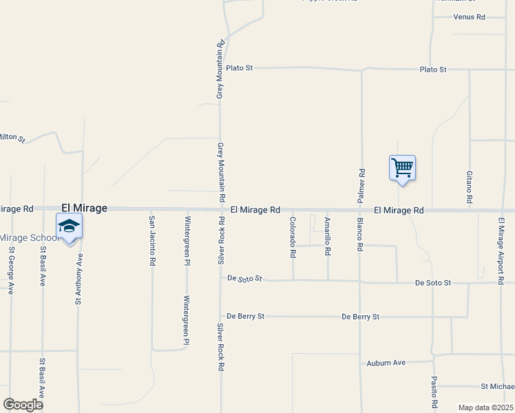 map of restaurants, bars, coffee shops, grocery stores, and more near in El Mirage