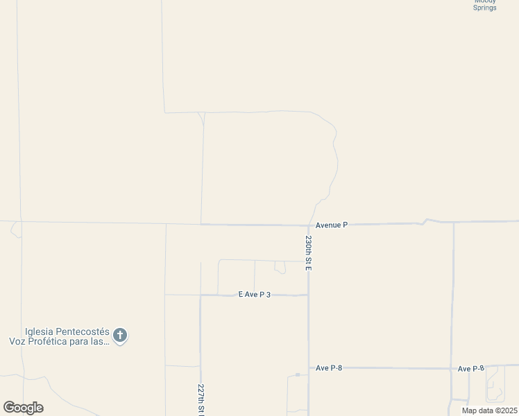 map of restaurants, bars, coffee shops, grocery stores, and more near 23001 East Avenue P in Lake Los Angeles