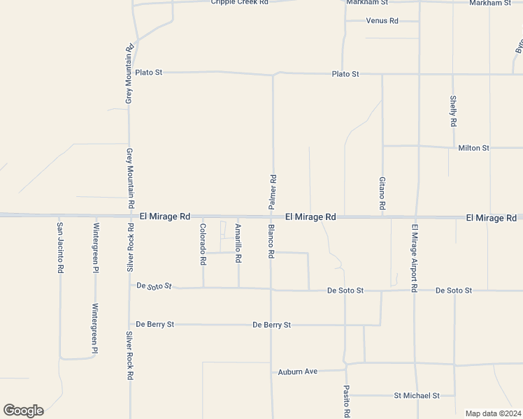 map of restaurants, bars, coffee shops, grocery stores, and more near 2476 El Mirage Road in Adelanto