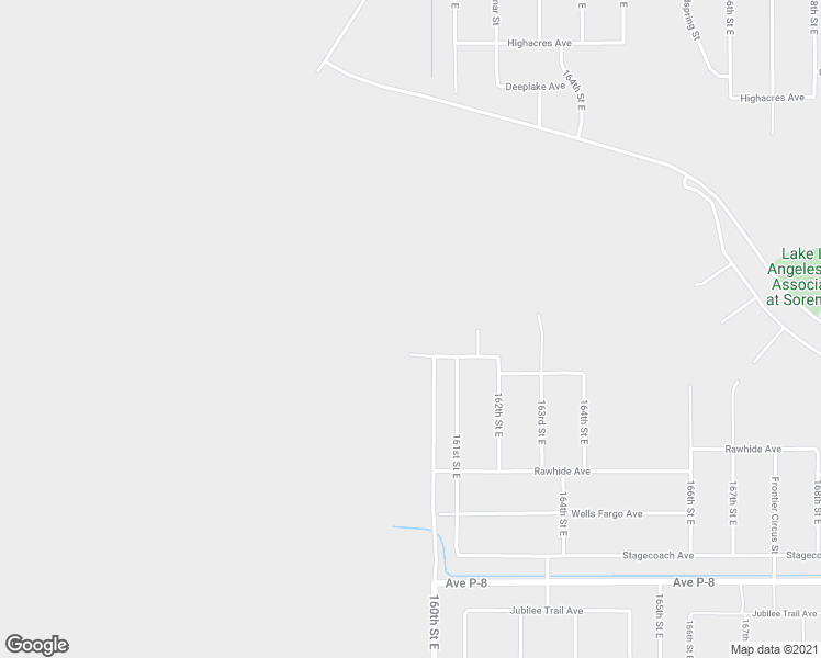 map of restaurants, bars, coffee shops, grocery stores, and more near 16001 High Chaparral Avenue in Lake Los Angeles