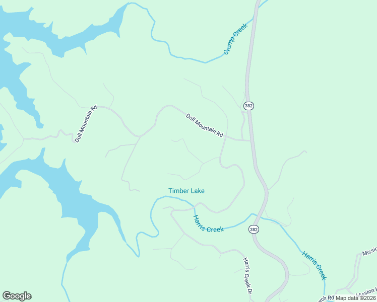map of restaurants, bars, coffee shops, grocery stores, and more near Harris Ridge Lane in Ellijay