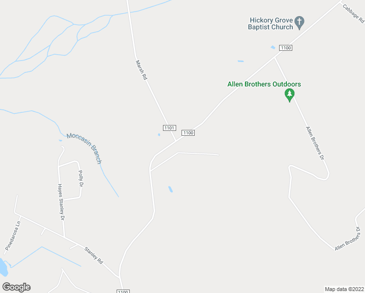 map of restaurants, bars, coffee shops, grocery stores, and more near 7433 Center Road in Bladenboro