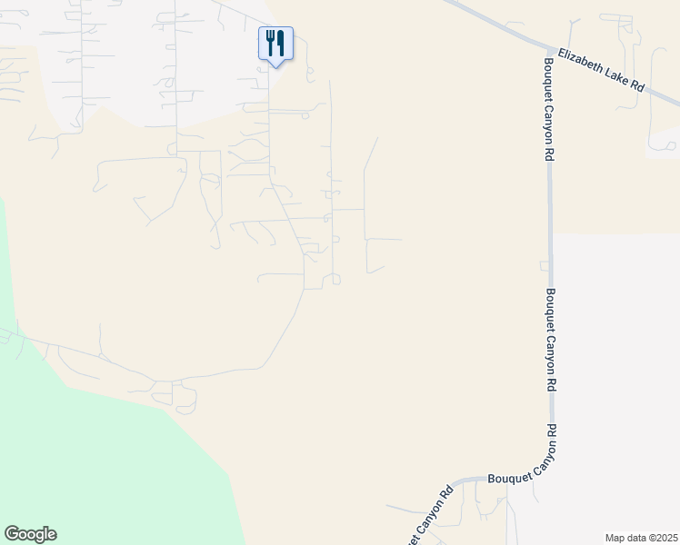 map of restaurants, bars, coffee shops, grocery stores, and more near 39662 86th Street West in Leona Valley