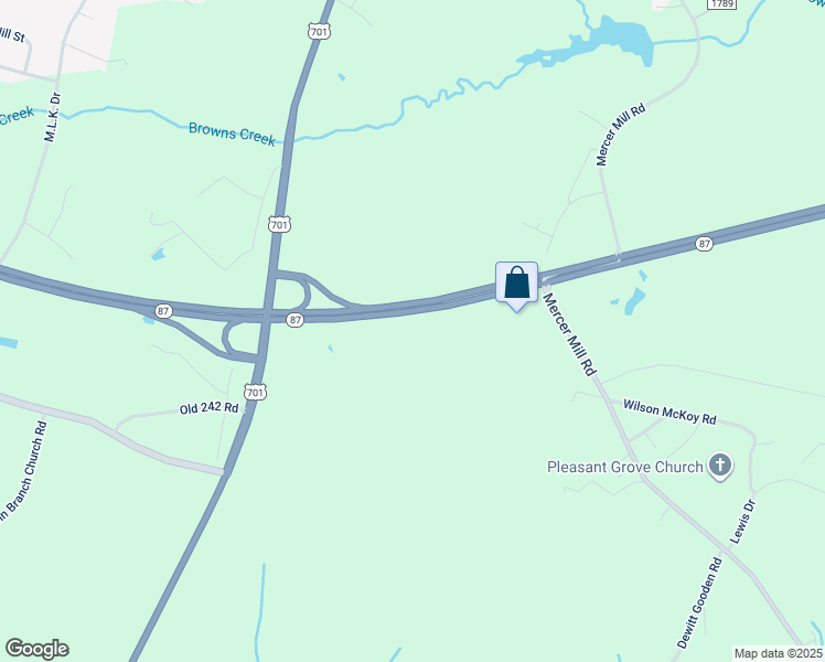 map of restaurants, bars, coffee shops, grocery stores, and more near North Carolina 87 Bypass in Elizabethtown