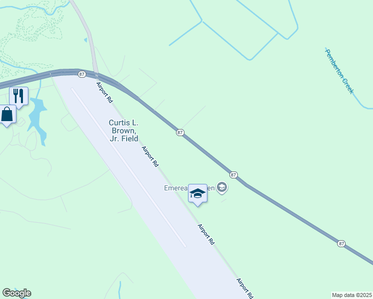 map of restaurants, bars, coffee shops, grocery stores, and more near 2912 East Broad Street in Elizabethtown