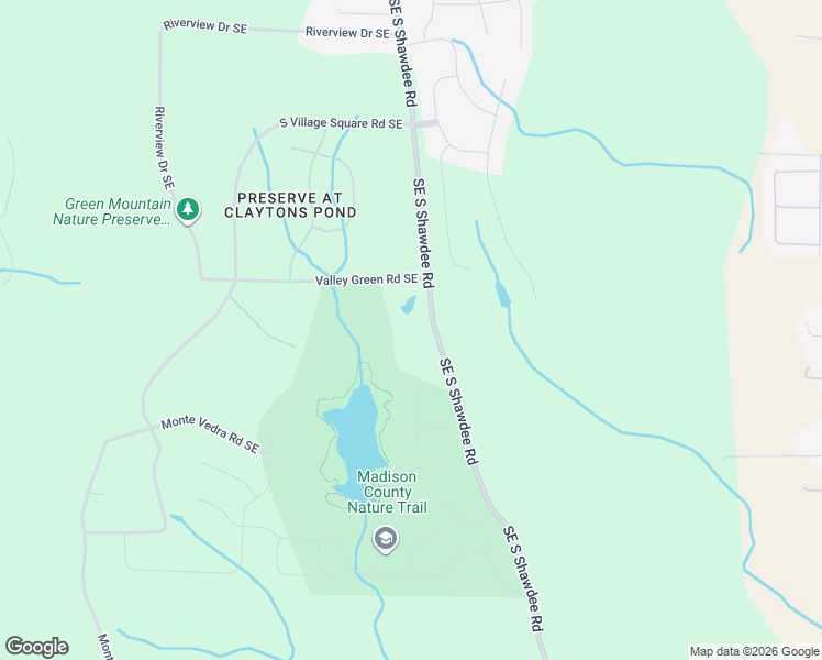 map of restaurants, bars, coffee shops, grocery stores, and more near 13308 South Shawdee Road Southeast in Huntsville