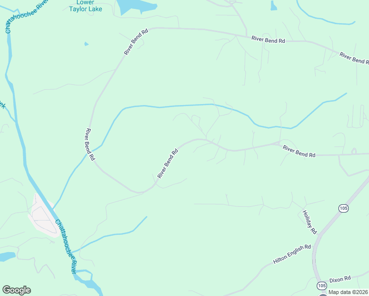 map of restaurants, bars, coffee shops, grocery stores, and more near 1105 River Bend Road in Demorest