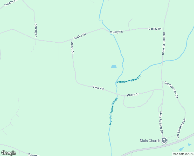 map of restaurants, bars, coffee shops, grocery stores, and more near 515 Hayes Drive in Gray Court