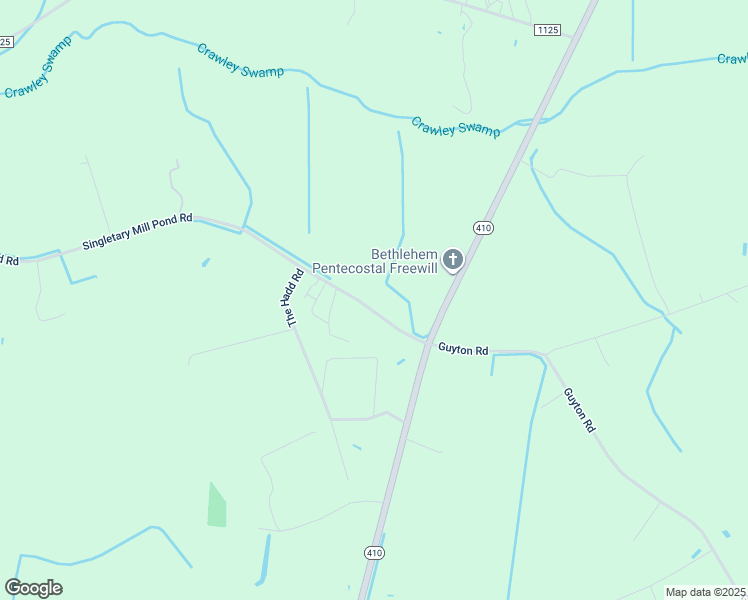 map of restaurants, bars, coffee shops, grocery stores, and more near 156 Singletary Mill Pond Road in Bladenboro