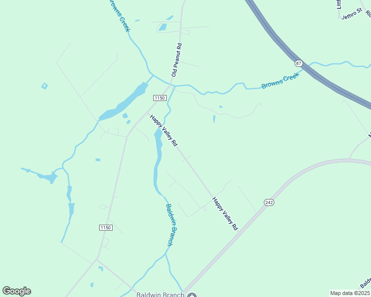 map of restaurants, bars, coffee shops, grocery stores, and more near 498 Happy Valley Road in Elizabethtown