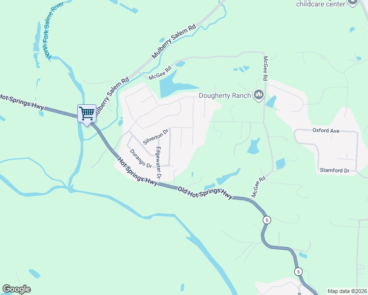 map of restaurants, bars, coffee shops, grocery stores, and more near 3921 Rimrock Drive in Benton