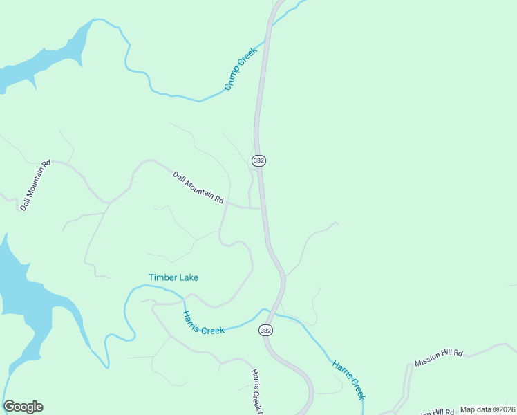 map of restaurants, bars, coffee shops, grocery stores, and more near 7056 Georgia 382 in Ellijay