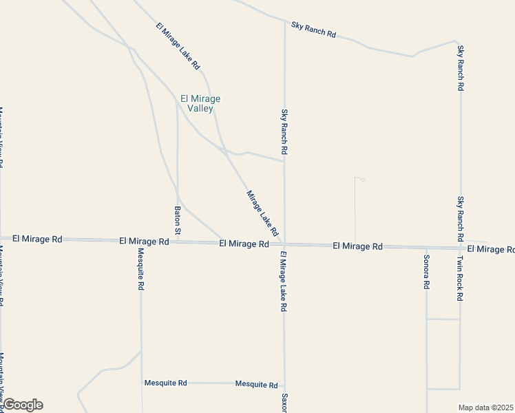 map of restaurants, bars, coffee shops, grocery stores, and more near Mirage Lake Road in San Bernardino County