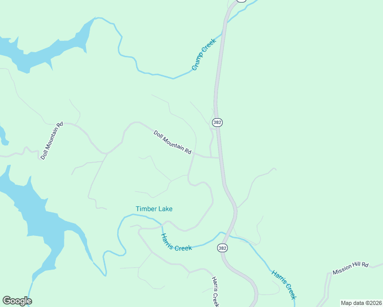 map of restaurants, bars, coffee shops, grocery stores, and more near 38 Harris Creek Drive in Ellijay