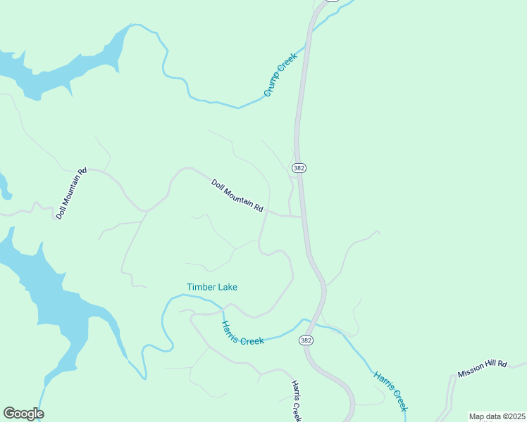 map of restaurants, bars, coffee shops, grocery stores, and more near 0 Harris Creek Drive in Ellijay