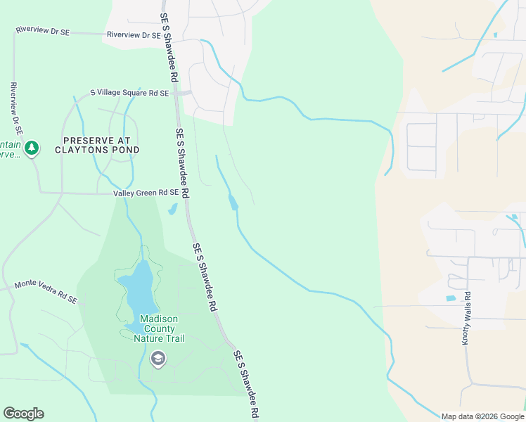 map of restaurants, bars, coffee shops, grocery stores, and more near 13323 South Shawdee Road Southeast in Huntsville