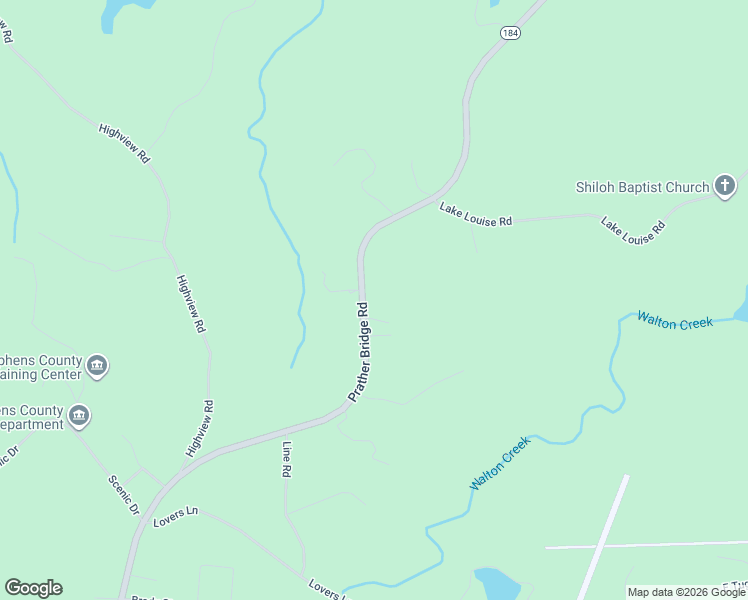 map of restaurants, bars, coffee shops, grocery stores, and more near 1988 Prather Bridge Road in Toccoa