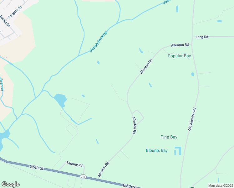 map of restaurants, bars, coffee shops, grocery stores, and more near Fields Road in Robeson County