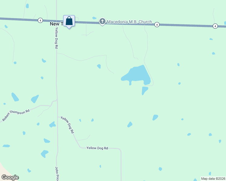 map of restaurants, bars, coffee shops, grocery stores, and more near 2085 Yellow Dog Road in Senatobia