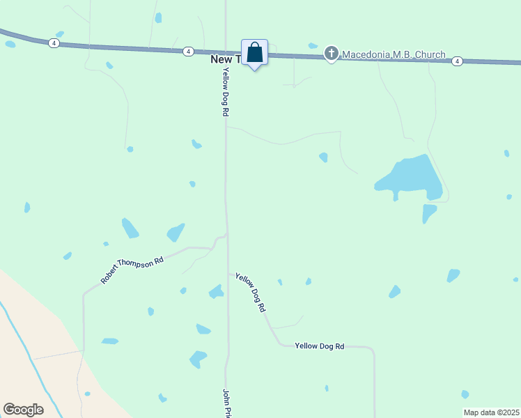map of restaurants, bars, coffee shops, grocery stores, and more near 1939 Yellowdog Road in Senatobia