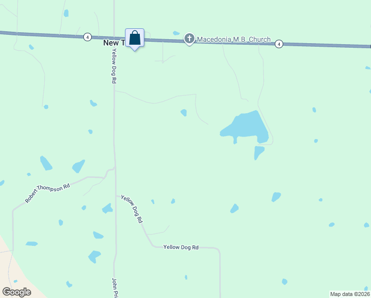 map of restaurants, bars, coffee shops, grocery stores, and more near 2085 Yellow Dog Road in Senatobia