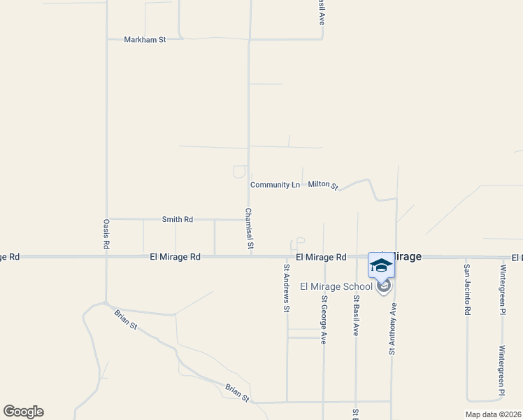 map of restaurants, bars, coffee shops, grocery stores, and more near 19449 Chamisal Street in Adelanto