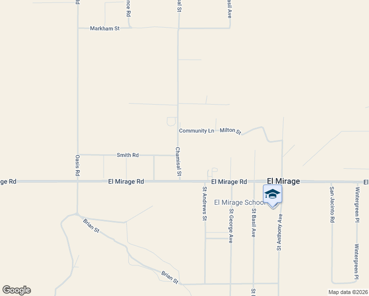 map of restaurants, bars, coffee shops, grocery stores, and more near 19449 Chamisal Street in Adelanto