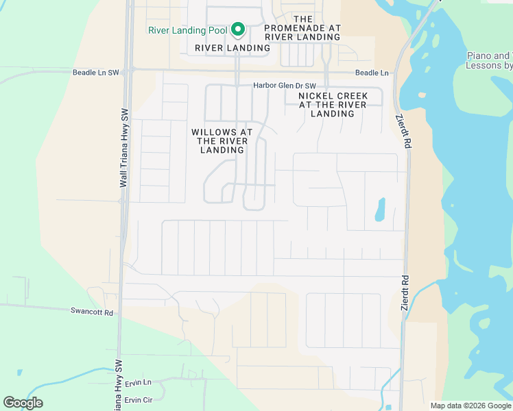 map of restaurants, bars, coffee shops, grocery stores, and more near 808 Willow Shoals Drive Southwest in Madison