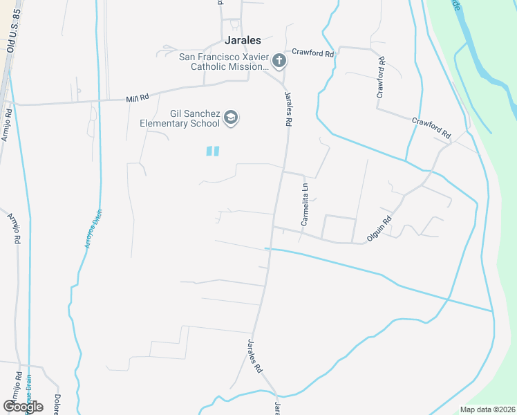 map of restaurants, bars, coffee shops, grocery stores, and more near 3 Peralta Lane in Jarales