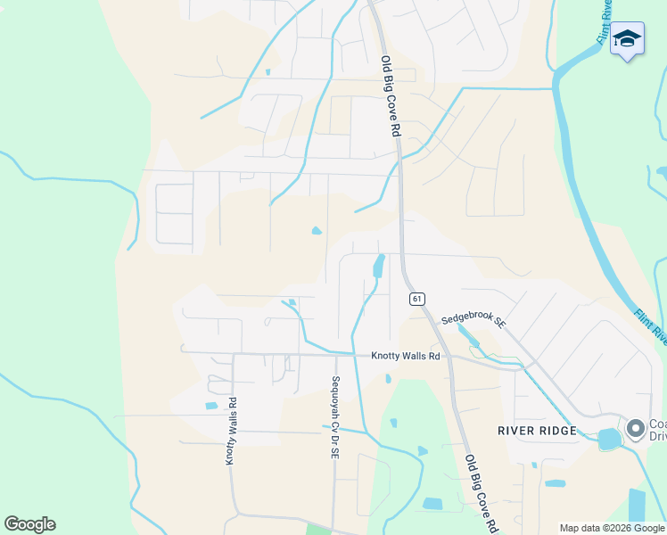 map of restaurants, bars, coffee shops, grocery stores, and more near 271 Cherokee Lane in Owens Cross Roads