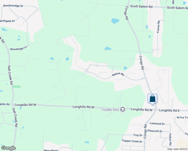 map of restaurants, bars, coffee shops, grocery stores, and more near 1007 Nature Way in Benton