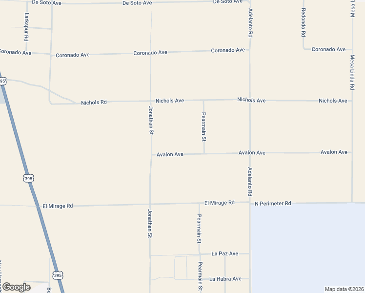 map of restaurants, bars, coffee shops, grocery stores, and more near in Adelanto