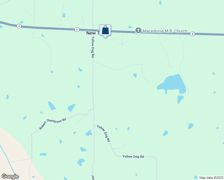 map of restaurants, bars, coffee shops, grocery stores, and more near 1939 Yellowdog Road in Senatobia