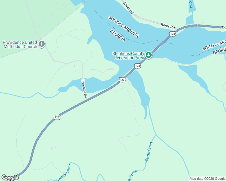 map of restaurants, bars, coffee shops, grocery stores, and more near 27 Cherokee Road in Toccoa