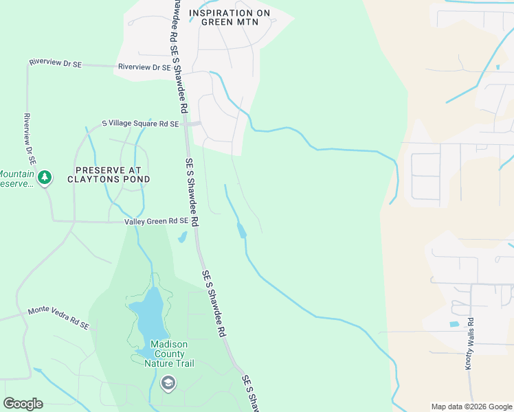 map of restaurants, bars, coffee shops, grocery stores, and more near 13313 South Shawdee Road Southeast in Huntsville