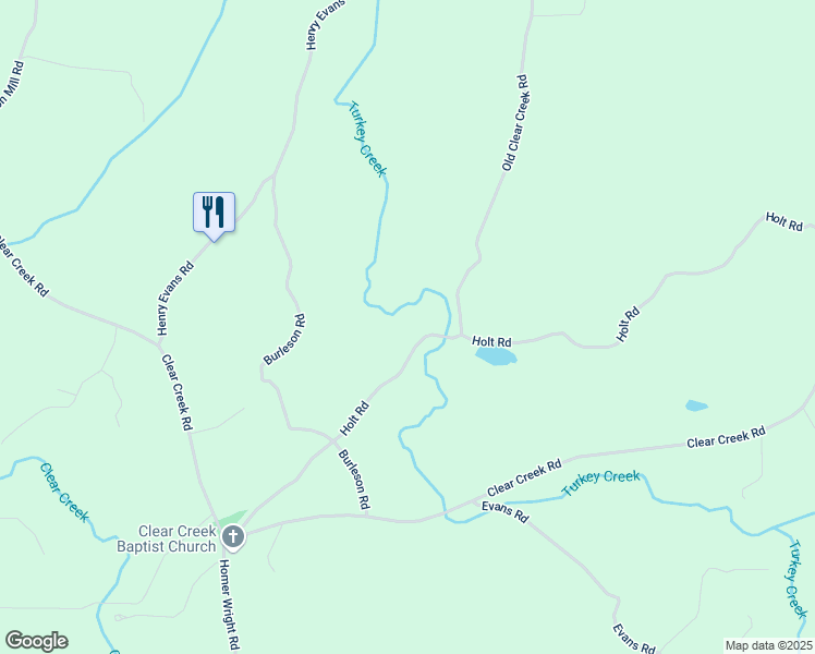 map of restaurants, bars, coffee shops, grocery stores, and more near 128 Twisted Oak Road in Talking Rock