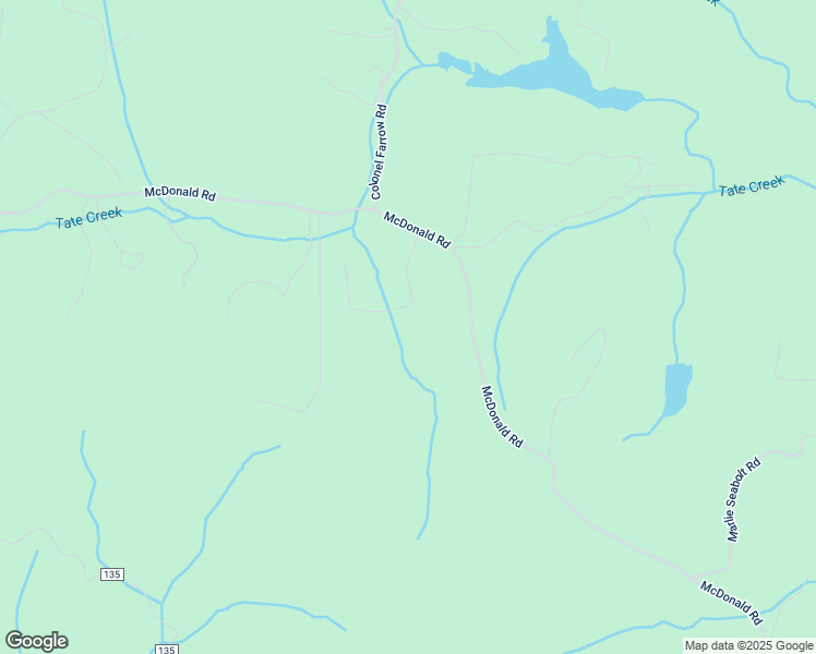 map of restaurants, bars, coffee shops, grocery stores, and more near 175 Tate Creek Trail in Dahlonega